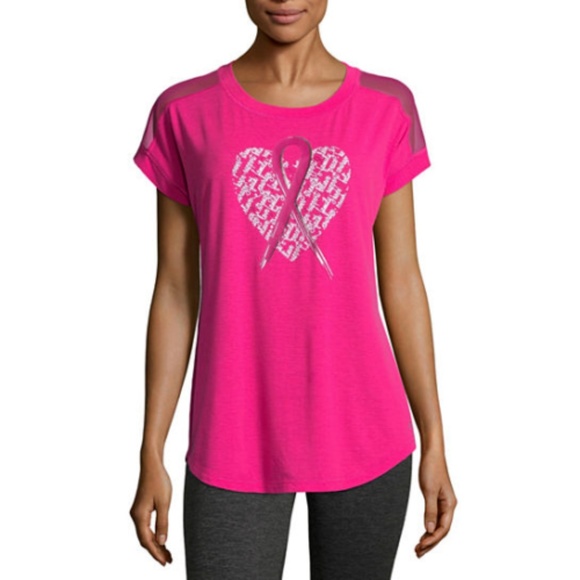 Xersion Tops - Xersion Breast Cancer Awareness Dolman T-Shirt